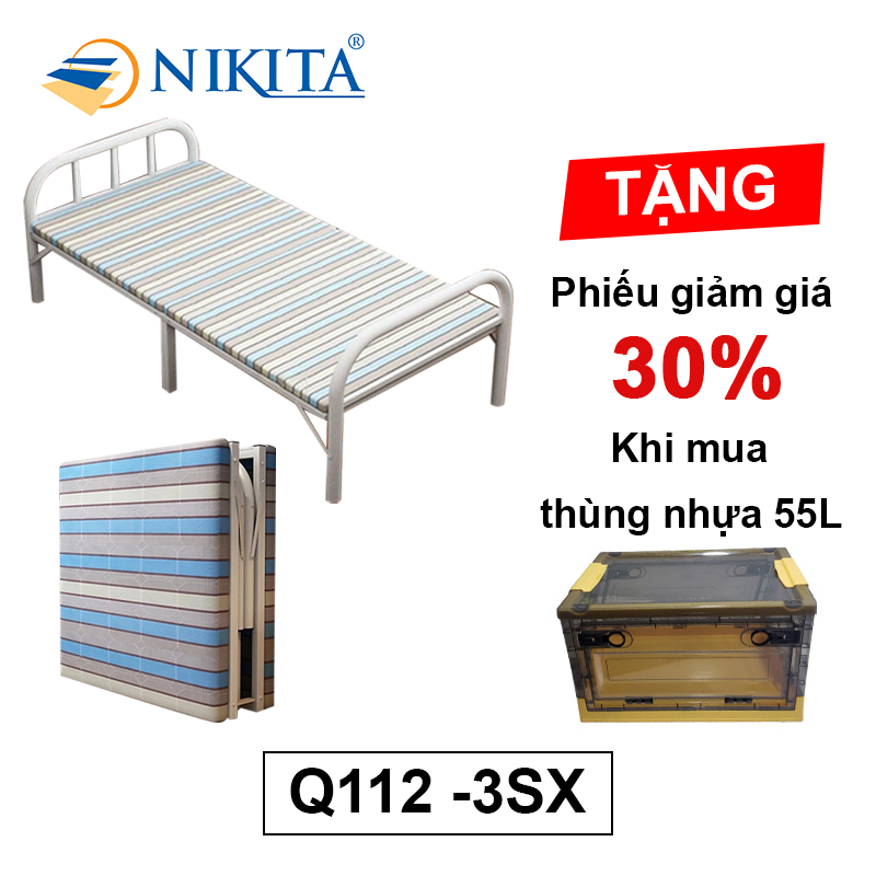 Giường gấp gọn NIKITA NKT-Q112-3SX