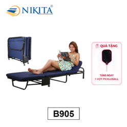 Giường Gấp Ba Có Nệm NKT - B905