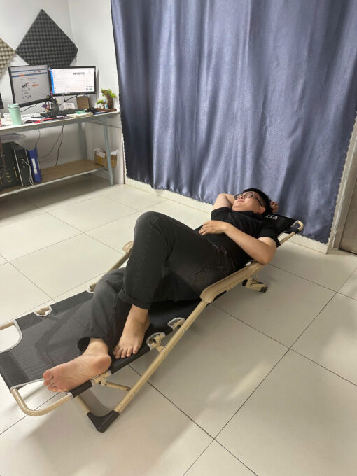 Giường gấp văn phòng bạt lưới Nikita NKT-1338 - Ảnh 4
