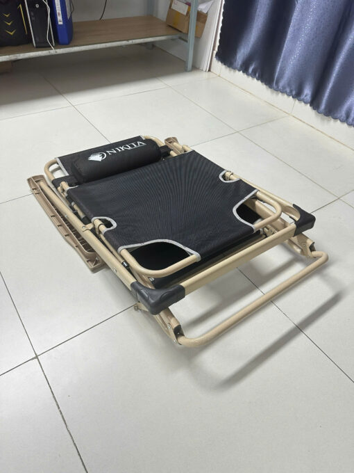 Giường gấp văn phòng bạt lưới Nikita NKT-1338 - Ảnh 5