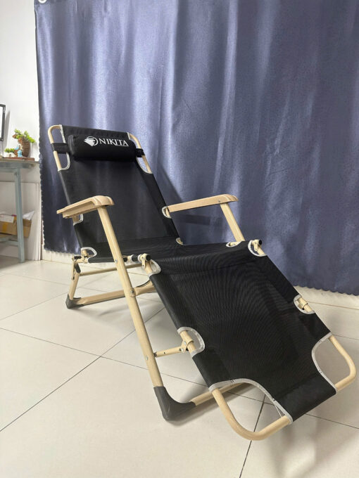 Giường gấp văn phòng bạt lưới Nikita NKT-1338 - Ảnh 12