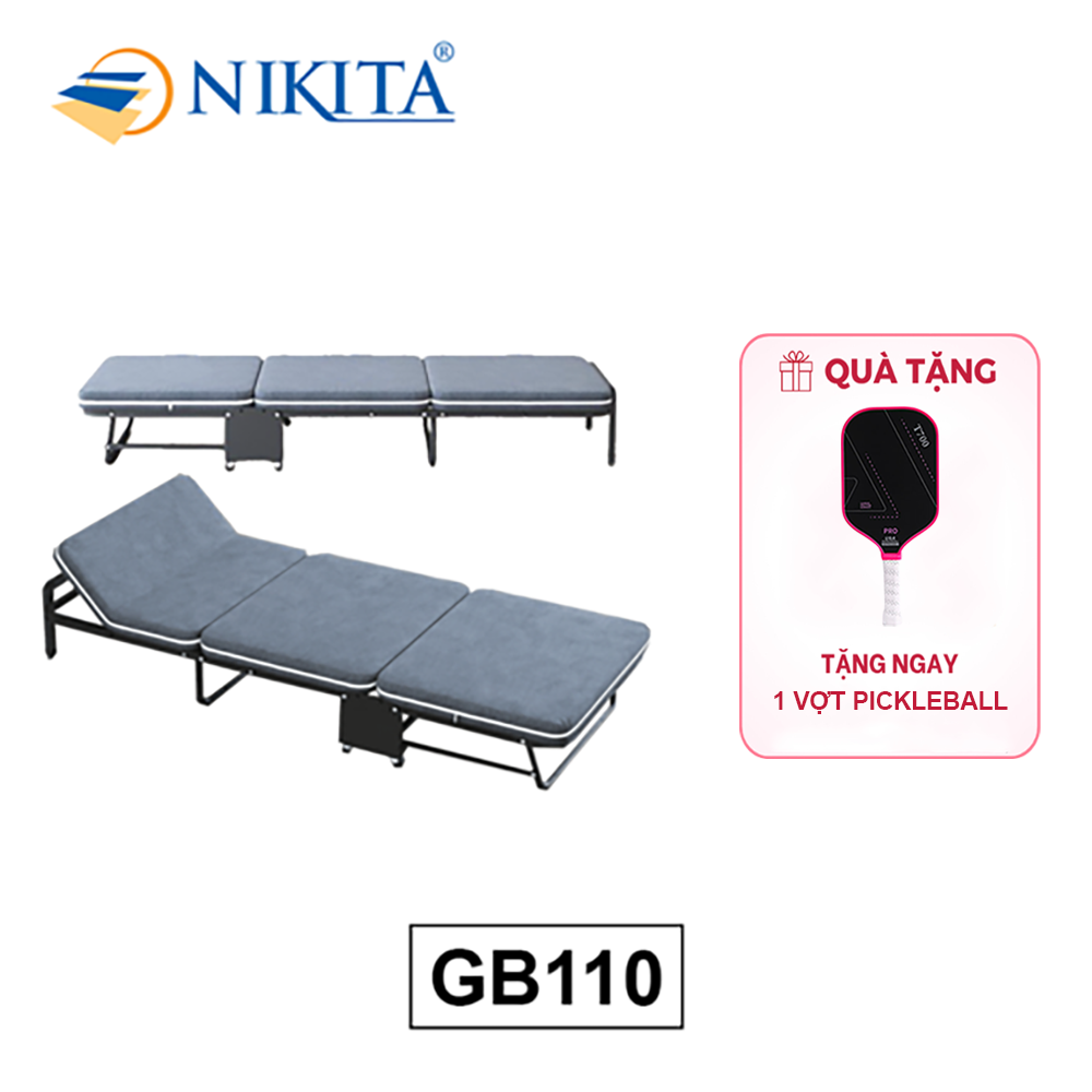 Giường Gấp Ba Nâng Đầu Nikita GB110