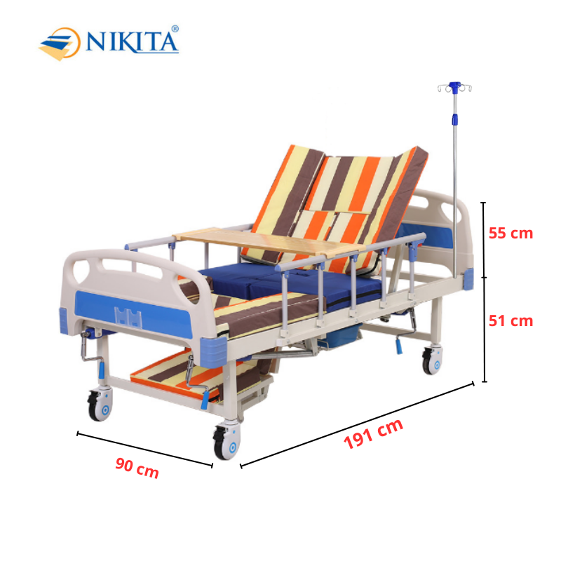 Giường Y Tế Tay Quay Gội Đầu Tại Giường NKT - DCN05