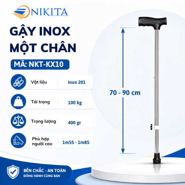 Gậy Người Già 1 Chân NKT KX10
