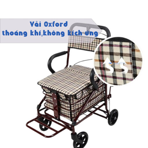 Khung Xe Tập Đi Đa Năng Có Ghế Ngồi NIKITA NKT-KX120 - Hình ảnh 3