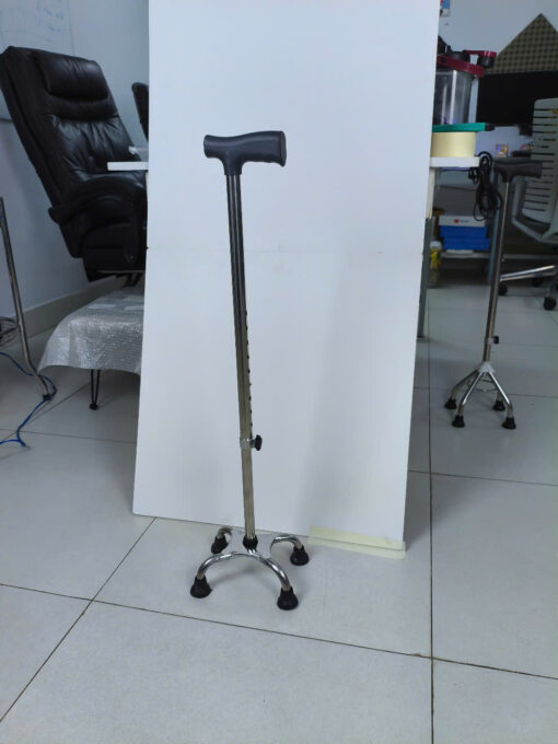 Gậy Người Già 4 Chân - Mẫu Chân Tù - Hình ảnh 6