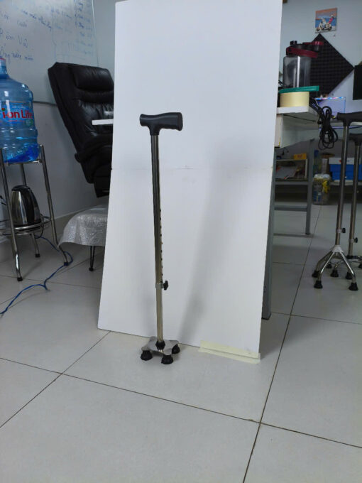 Gậy Người Già 4 Chân - Mẫu Chân Vuông - Hình ảnh 4