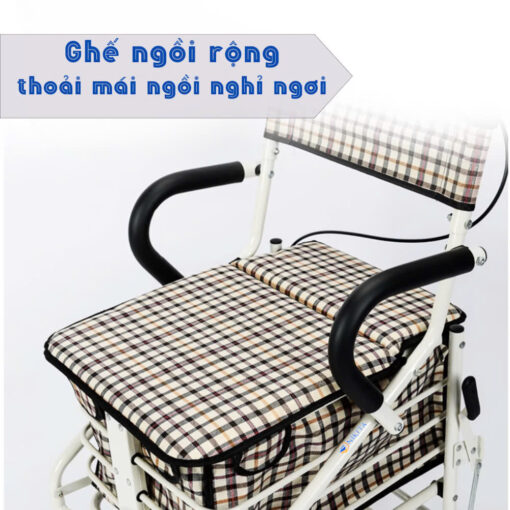 Khung Xe Tập Đi Đa Năng Có Ghế Ngồi NIKITA NKT-KX120 - Hình ảnh 4