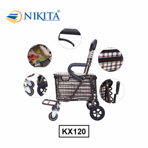 Khung Xe Tập Đi Đa Năng Có Ghế Ngồi NIKITA NKT-KX120