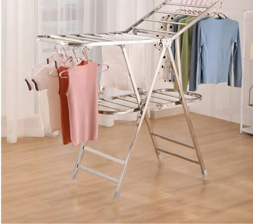 Giàn Phơi Inox Để Sàn Thông Minh, Xếp Gọn Được - Hình ảnh 3