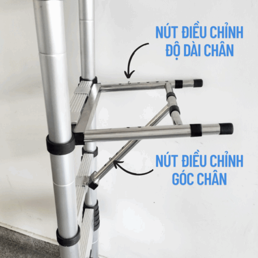 Bộ Chống Cong/ Uốn Thang Rút Đơn - Hình ảnh 11