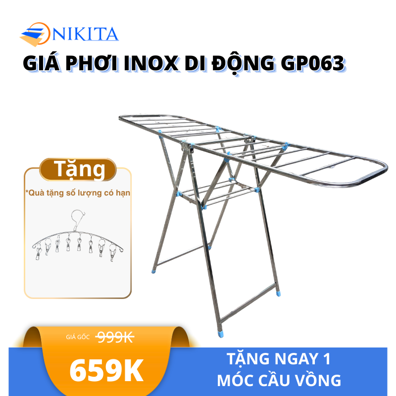 Giàn Phơi Đa Năng Để Sàn GP - 063