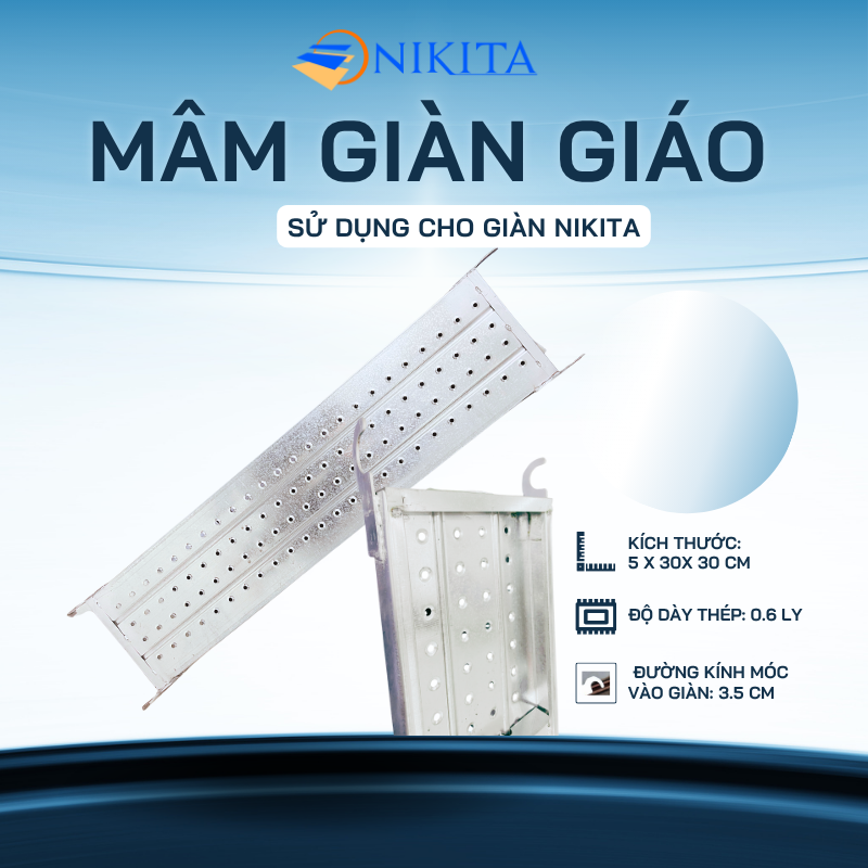 Phụ Kiện Mâm Giàn Giáo Gấp Gọn MD180 NIKITA