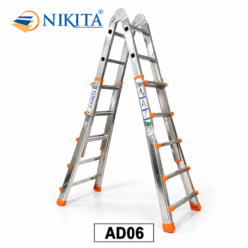 Thang Inox Rút Lồng 6 Bậc Chính Hãng Nikita AD06