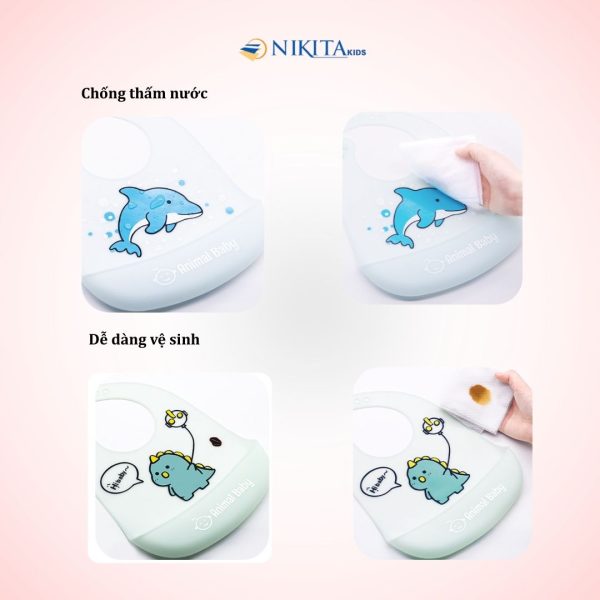 Combo 7 Sản Phẩm Chăm Sóc Cho Bé Ăn - Tắm Tiện Lợi - M2 - Ảnh 7