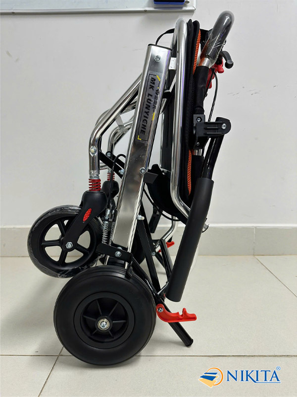 Xe Lăn Siêu Gọn Nhẹ Du Lịch Mang Đi Máy Bay Nikita NKT-F7X - Ảnh 5