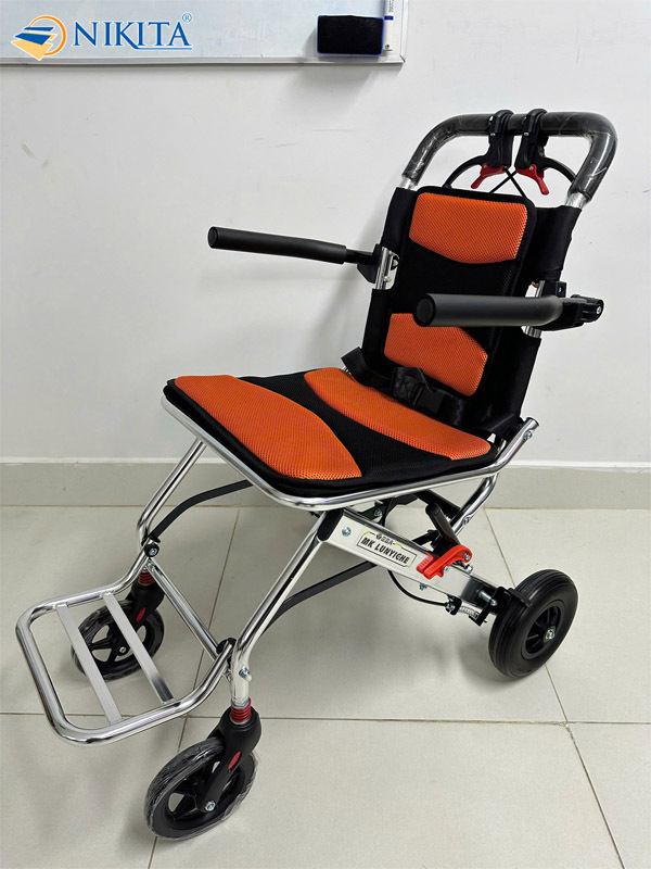 Xe Lăn Siêu Gọn Nhẹ Du Lịch Mang Đi Máy Bay Nikita NKT-F7X - Ảnh 3