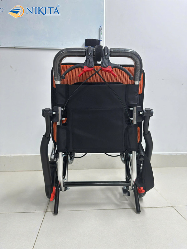 Xe Lăn Siêu Gọn Nhẹ Du Lịch Mang Đi Máy Bay Nikita NKT-F7X - Ảnh 6