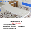 Phụ Kiện Bàn Ăn Giường Y Tế NIKITA