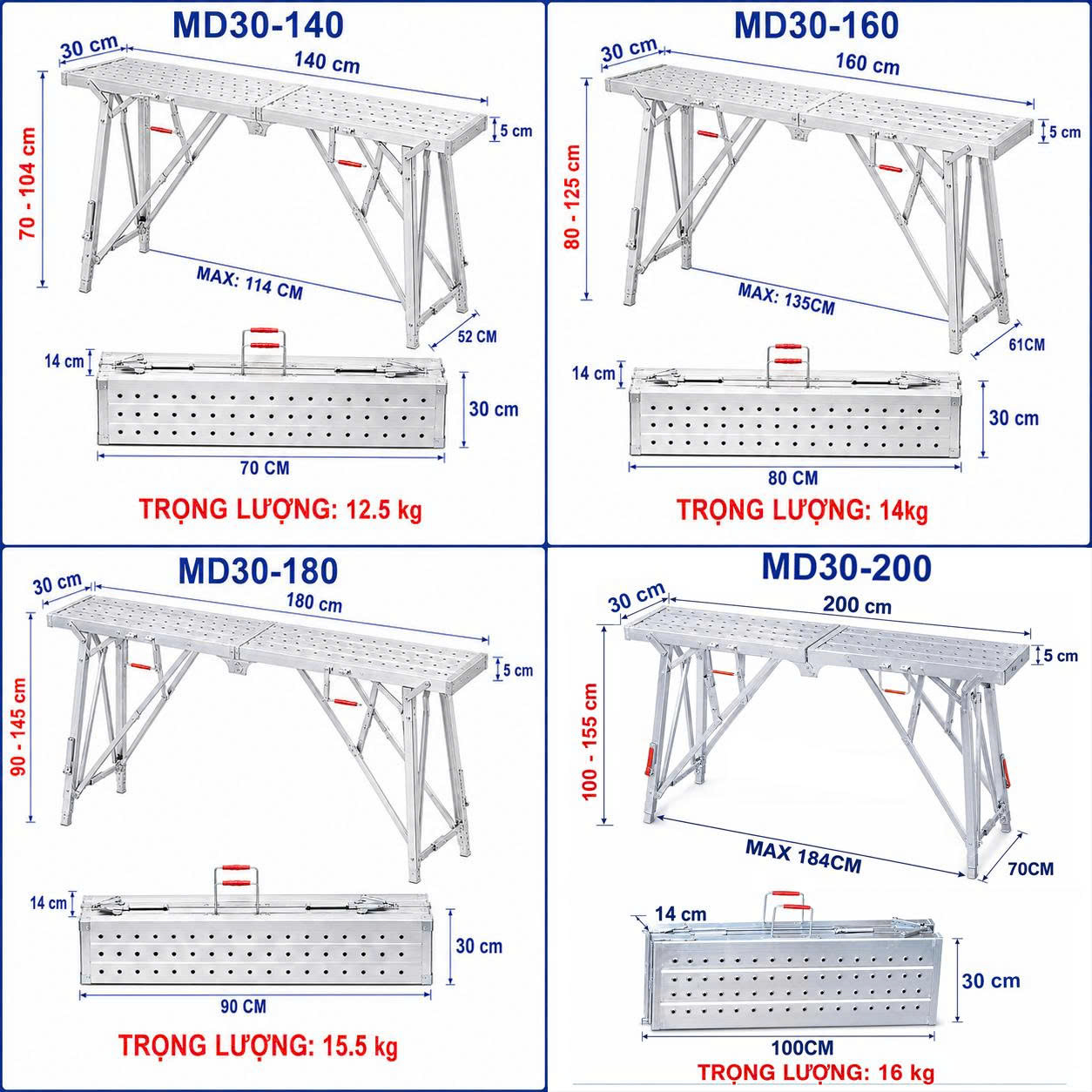 Giàn Giáo Thi Công MD30 - 140