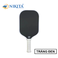 Vợt Pickleball Carbon T700 Pro Màu Trắng Đen