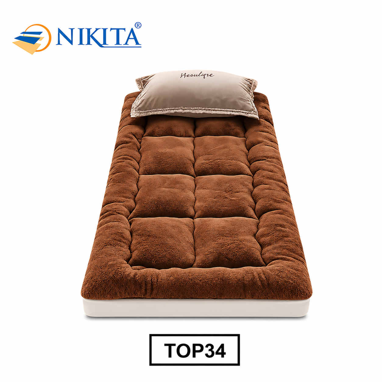 Nệm Giường Rộng 0.9m Dài 2m NIKITA TOP34 3 Màu