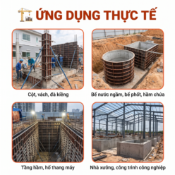 Ty Giằng Cốp Pha Chống Thấm – Thanh Ty Ren Khóa Khuôn