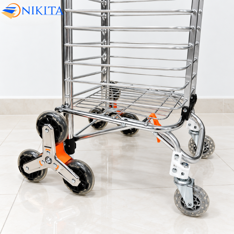 Giỏ Có Bánh Xe Đi Chợ Chính Hãng Nikita ST04