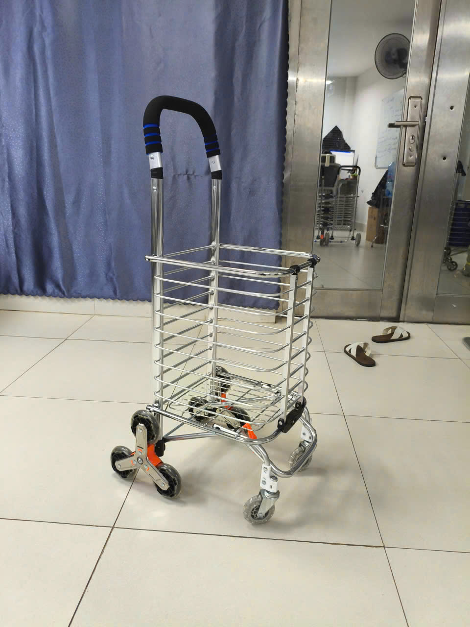 Giỏ Có Bánh Xe Đi Chợ Chính Hãng Nikita ST04
