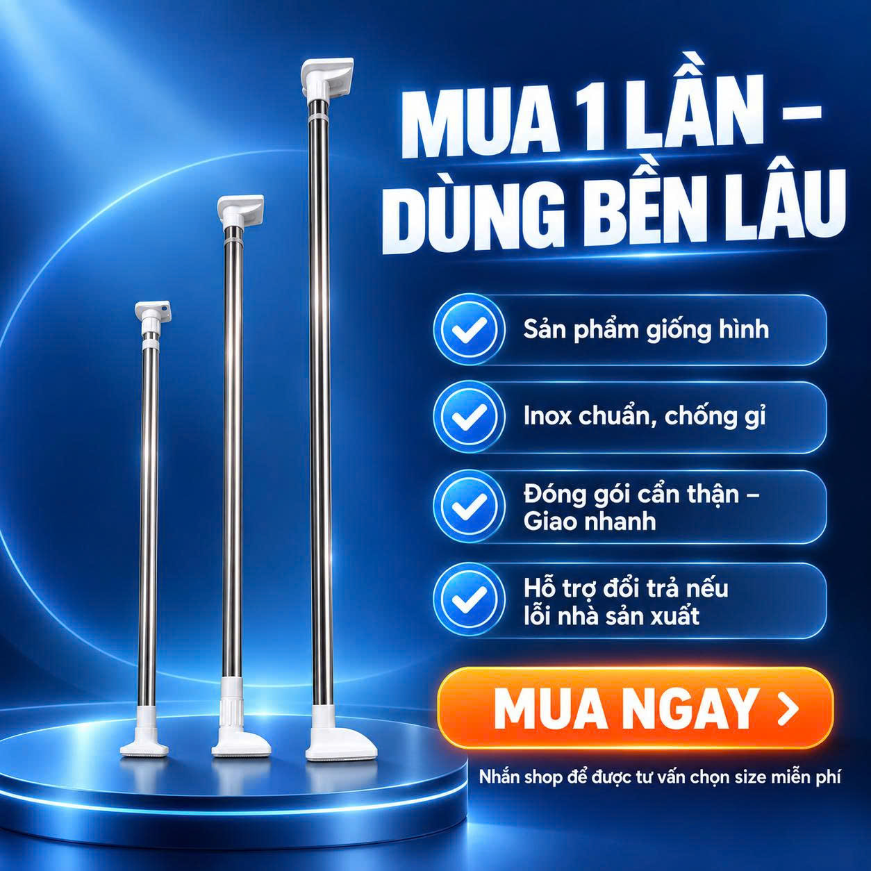 Thanh Treo Đa Năng Tiện Lợi Nikita - Ảnh 10